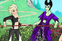 Перетягивание Каната - Princesses Vs Villains Tug-Of-War